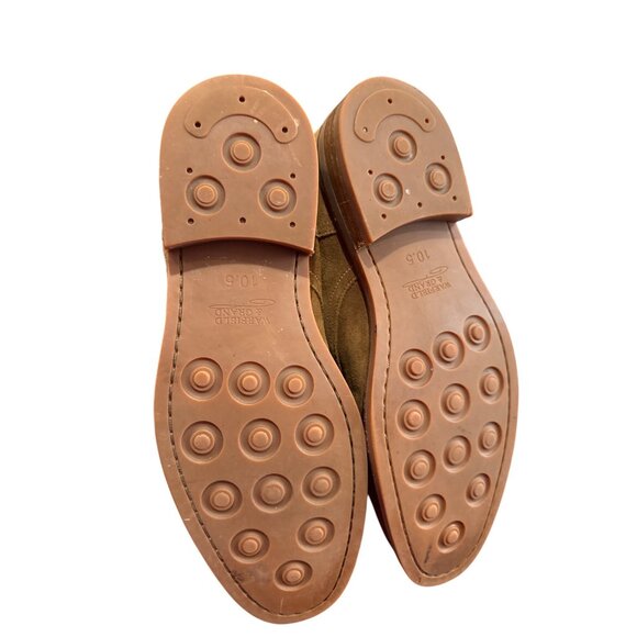 Warfield Grand Mens Brown Leather Suede Ankle Chukka Boots Size 10.5 SKU 8665 - Picture 9 of 16